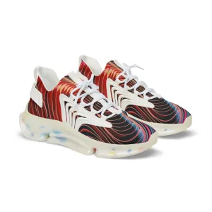Swirls - Men's Mesh Sneakers