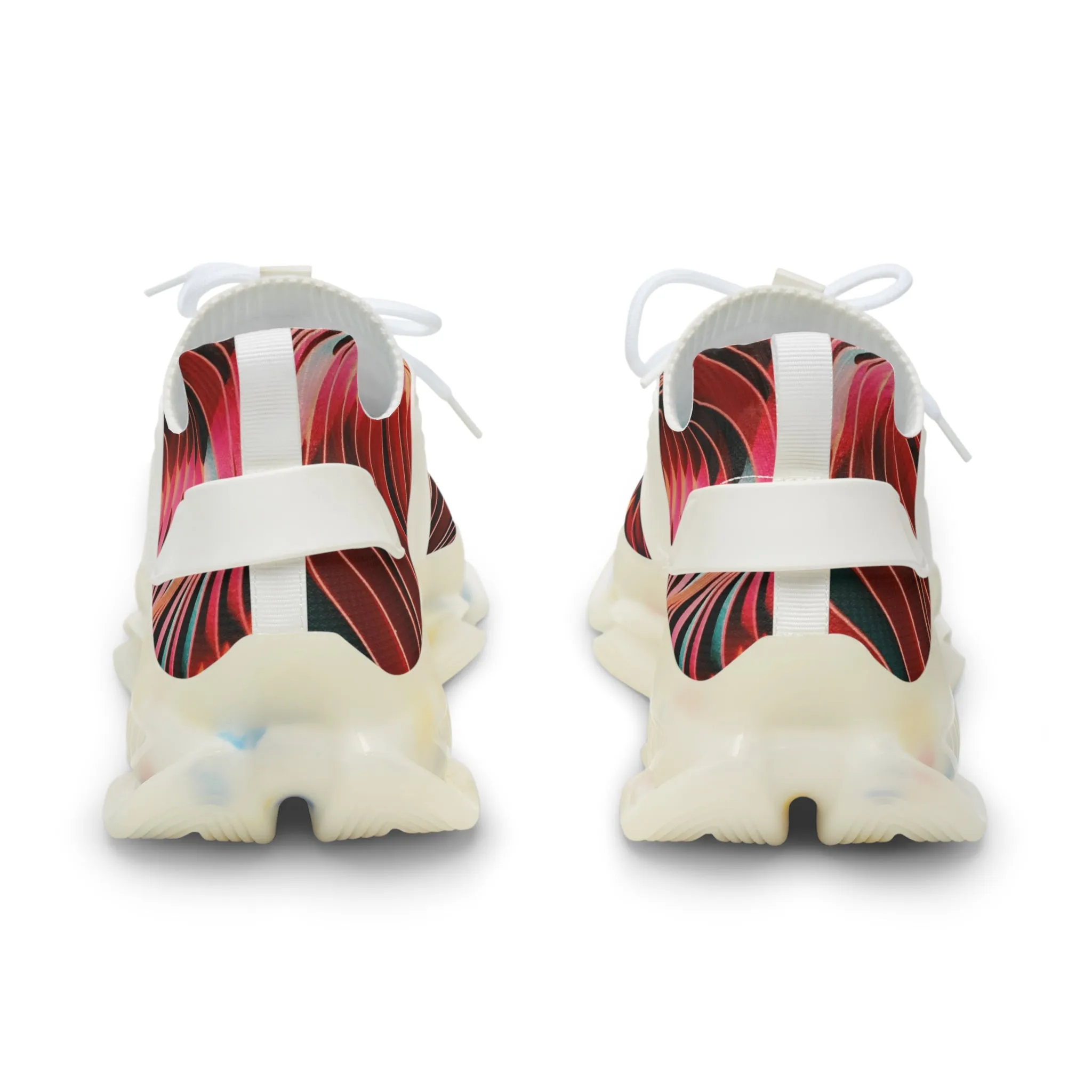 Swirls - Men's Mesh Sneakers