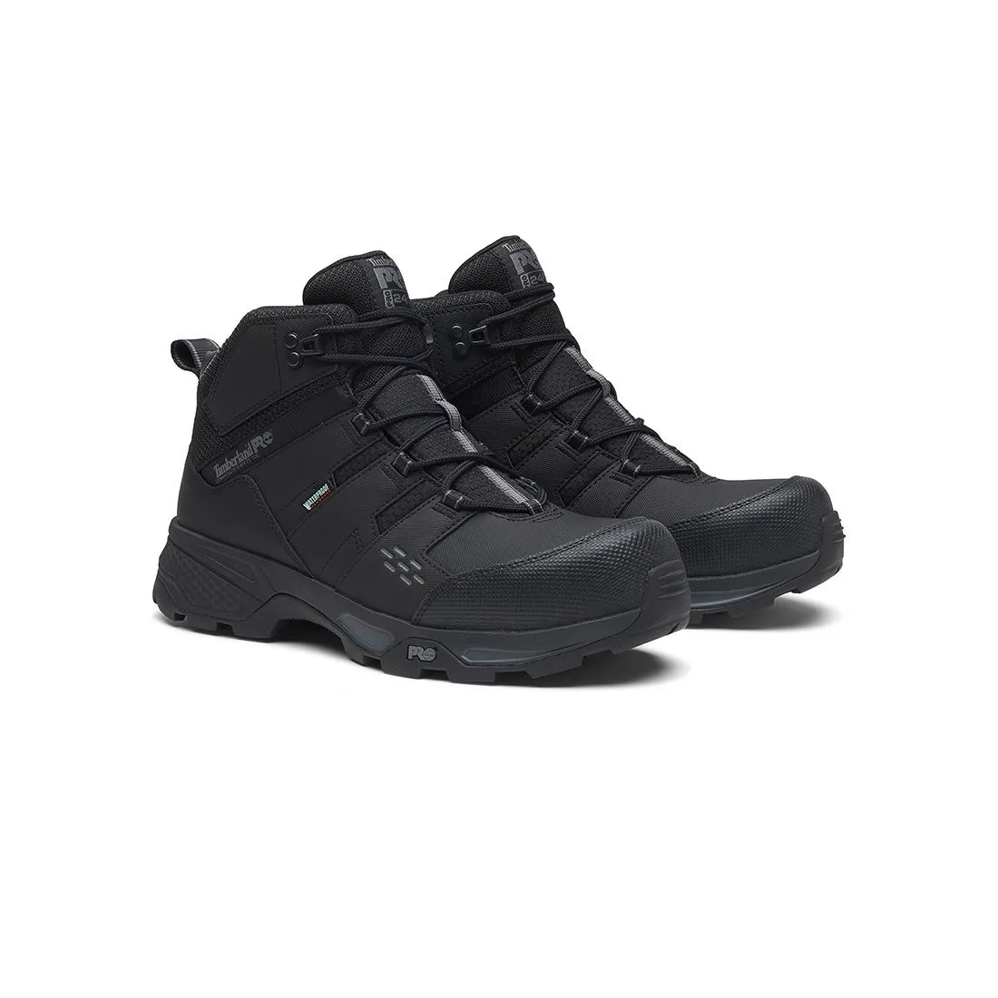 Switchback Lt Waterproof Composite-Toe Work Boot Gripmax Ice Black