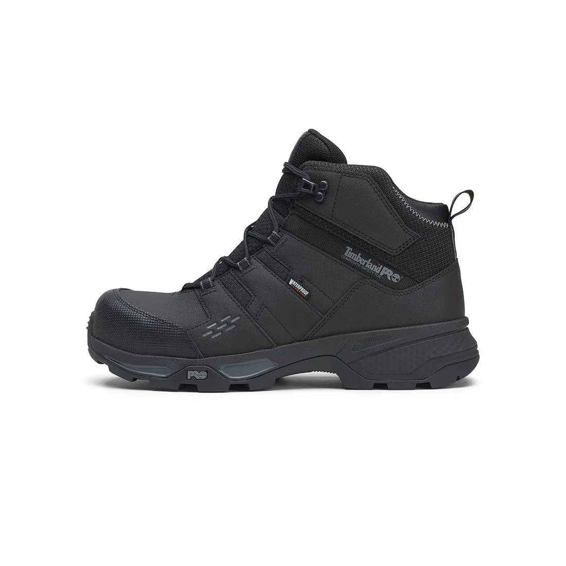 Switchback Lt Waterproof Composite-Toe Work Boot Gripmax Ice Black