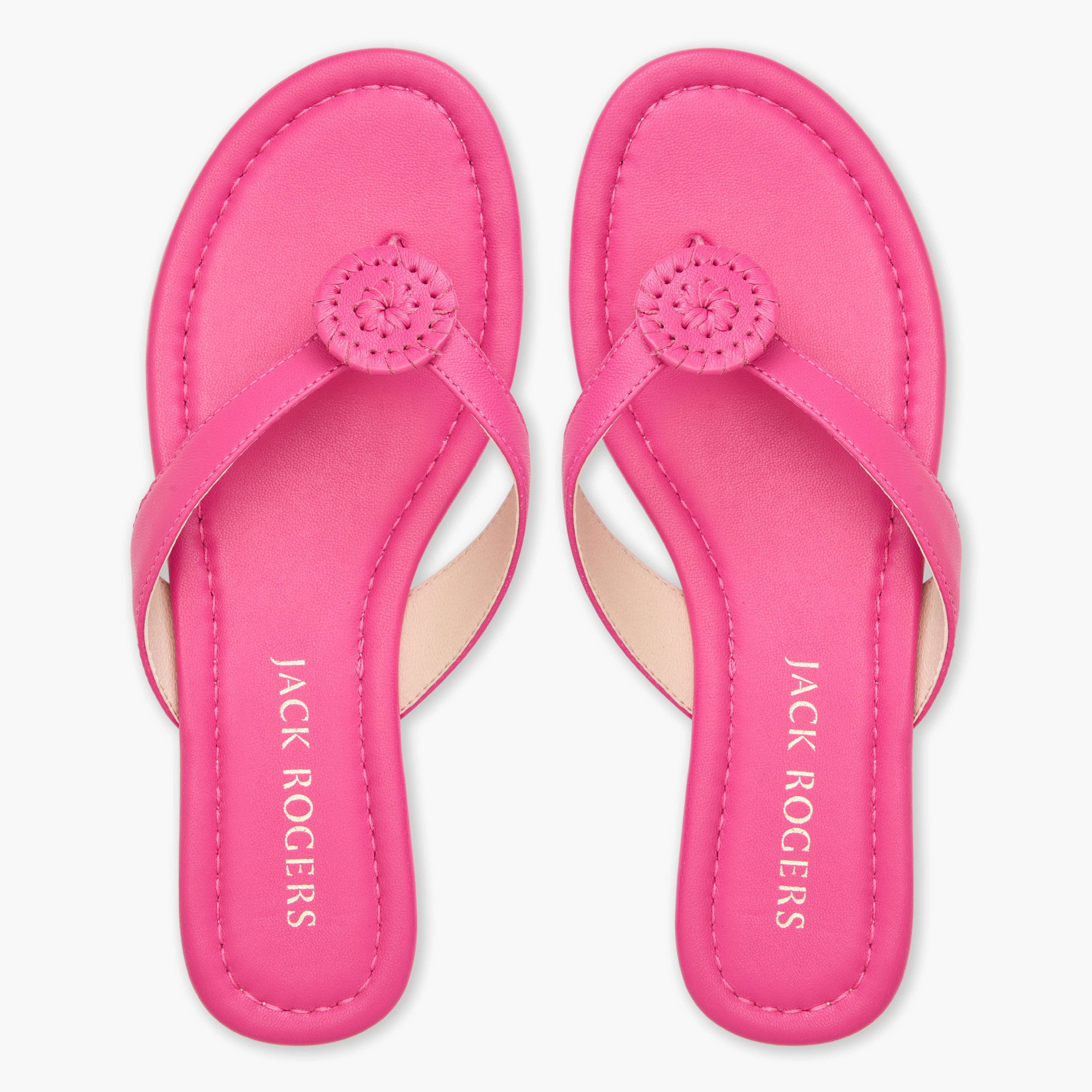 Roxy Leather Flip Flop Blown Rubber