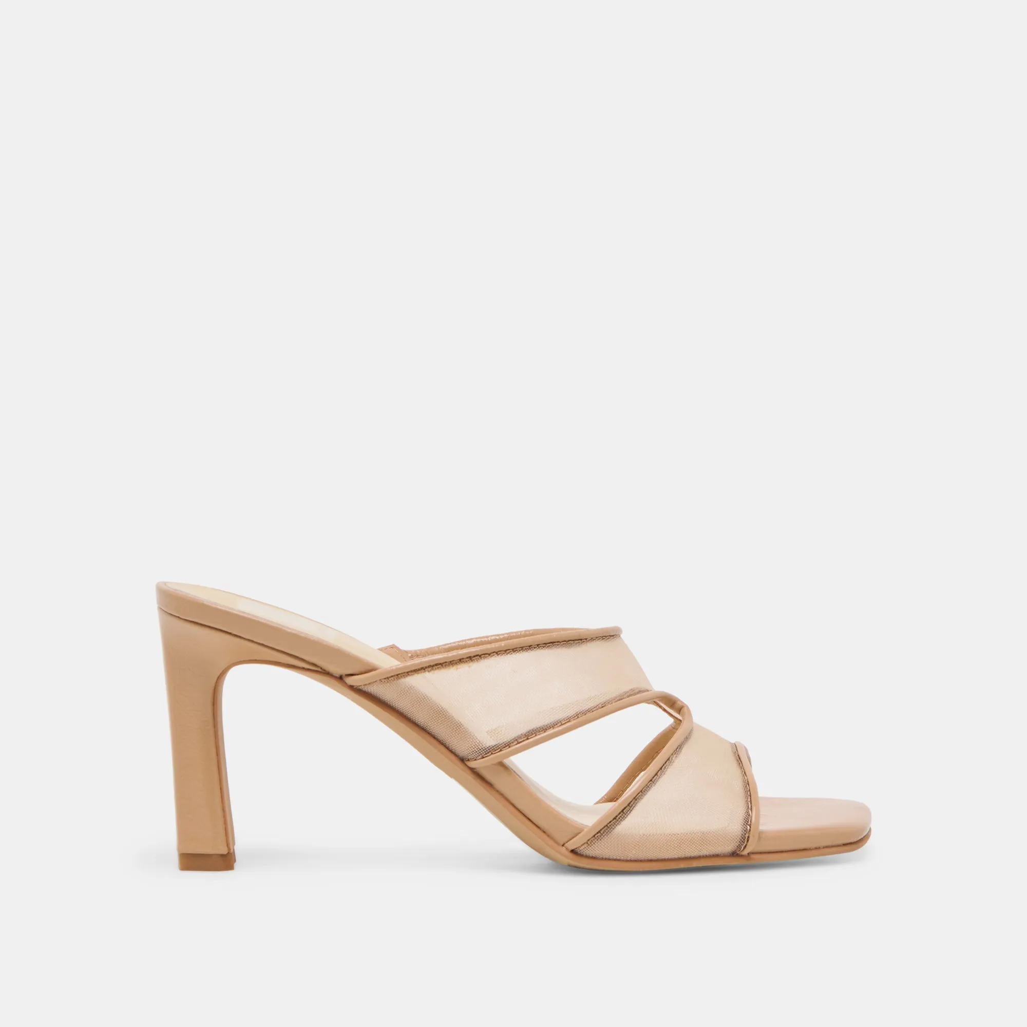 Street Ready GITEL HEELS LIGHT TAN MESH