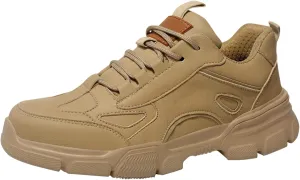 Tennis Shoes Womens Non Slip Lace Up Padded Sneakers Hiking Shoes Men Waterproof Lightweight Casual Shoes