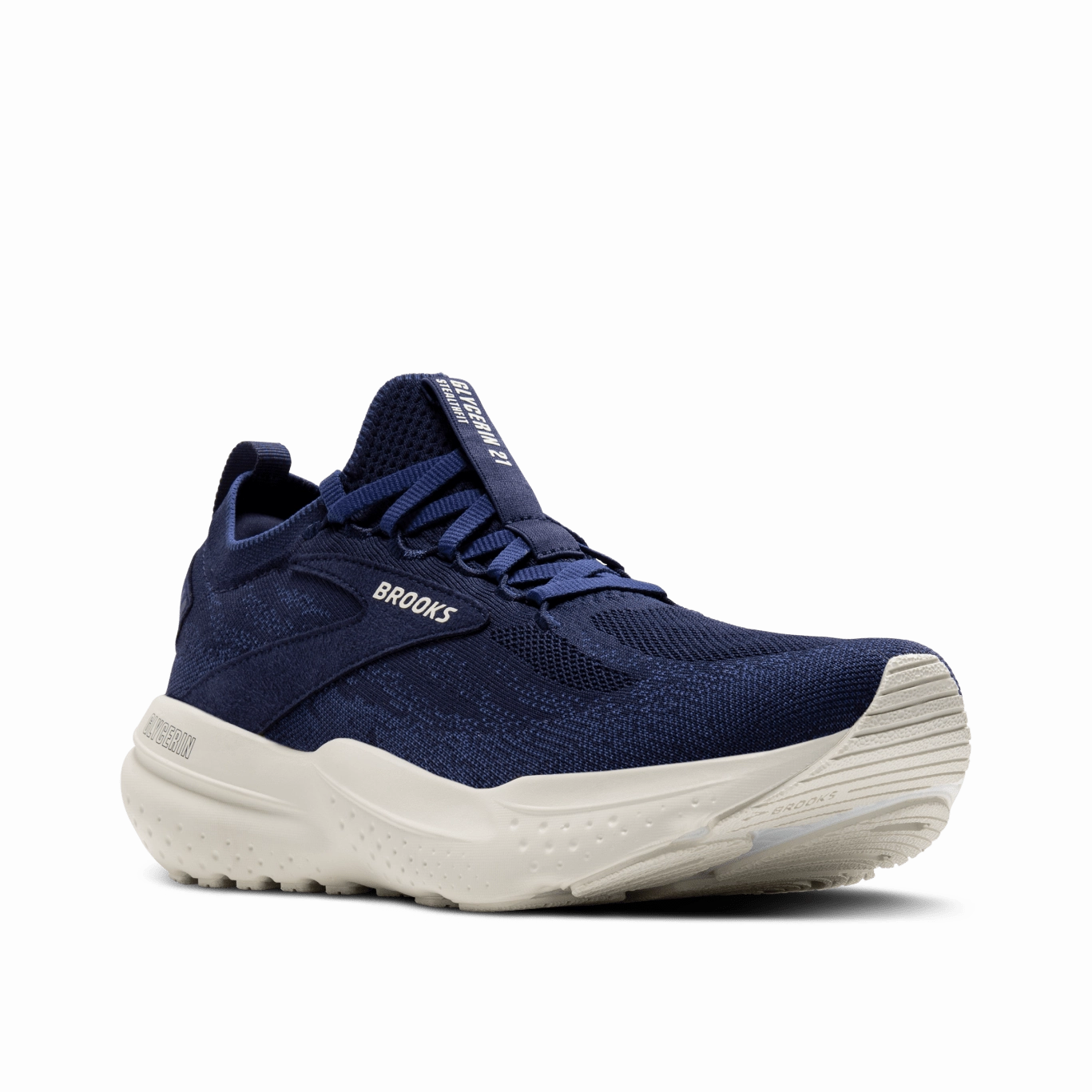 BROOKS GLYCERIN STEALTHFIT MEN'S most lightweight custom-fit