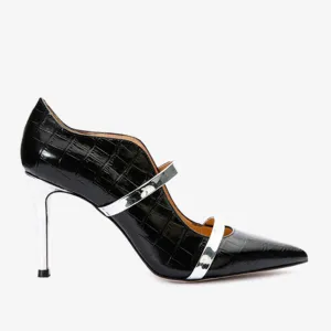 Quick Spark The Annapolis Black Patent Leather Pump Women Shoe