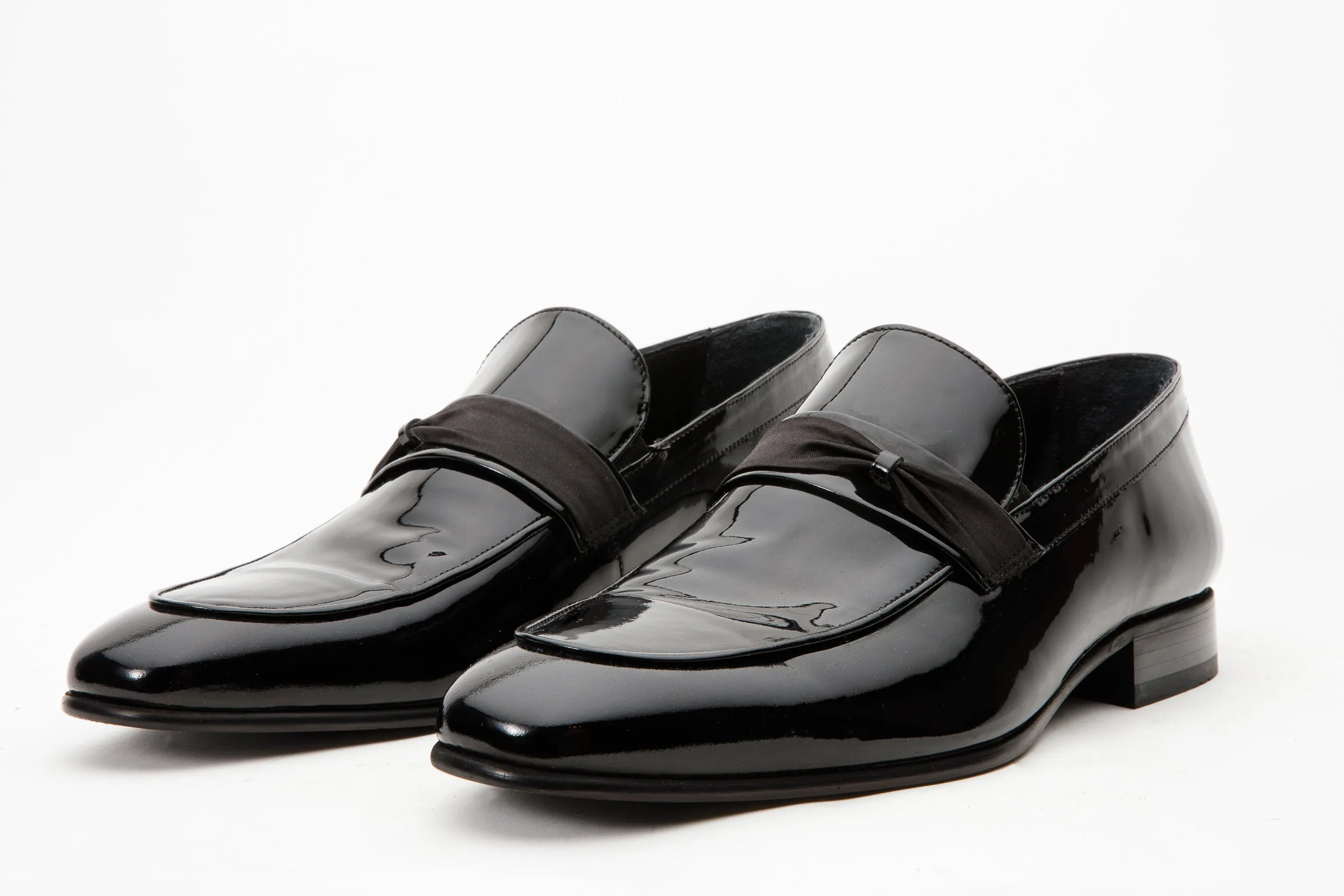 Collector Edition Coastal Ease The Dodoma Black Patent  Leather Loafer Men Shoe