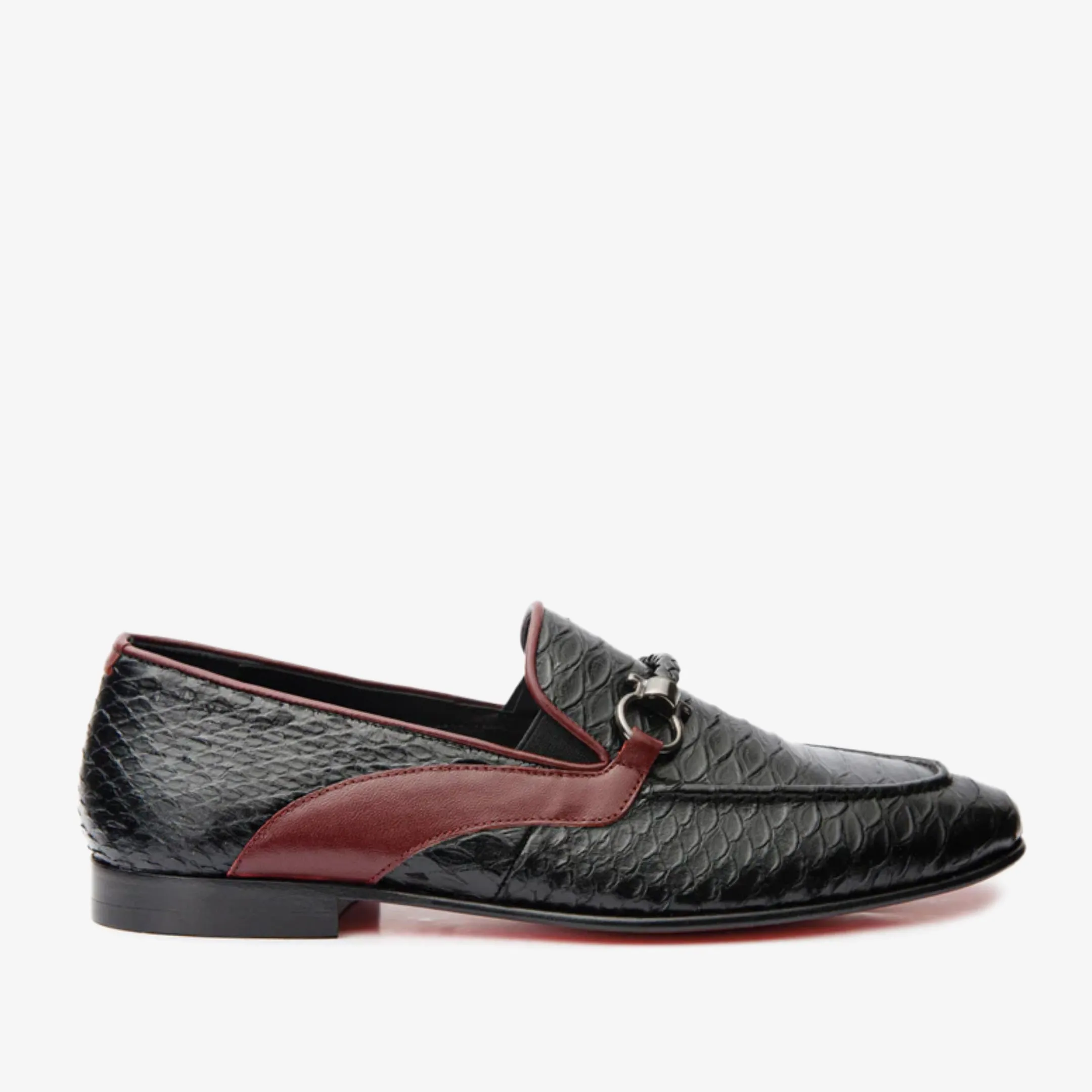 Everyday Routine Evening Plans The Milano Black Shoe Bit Loafer Men  Shoe Final Sale!