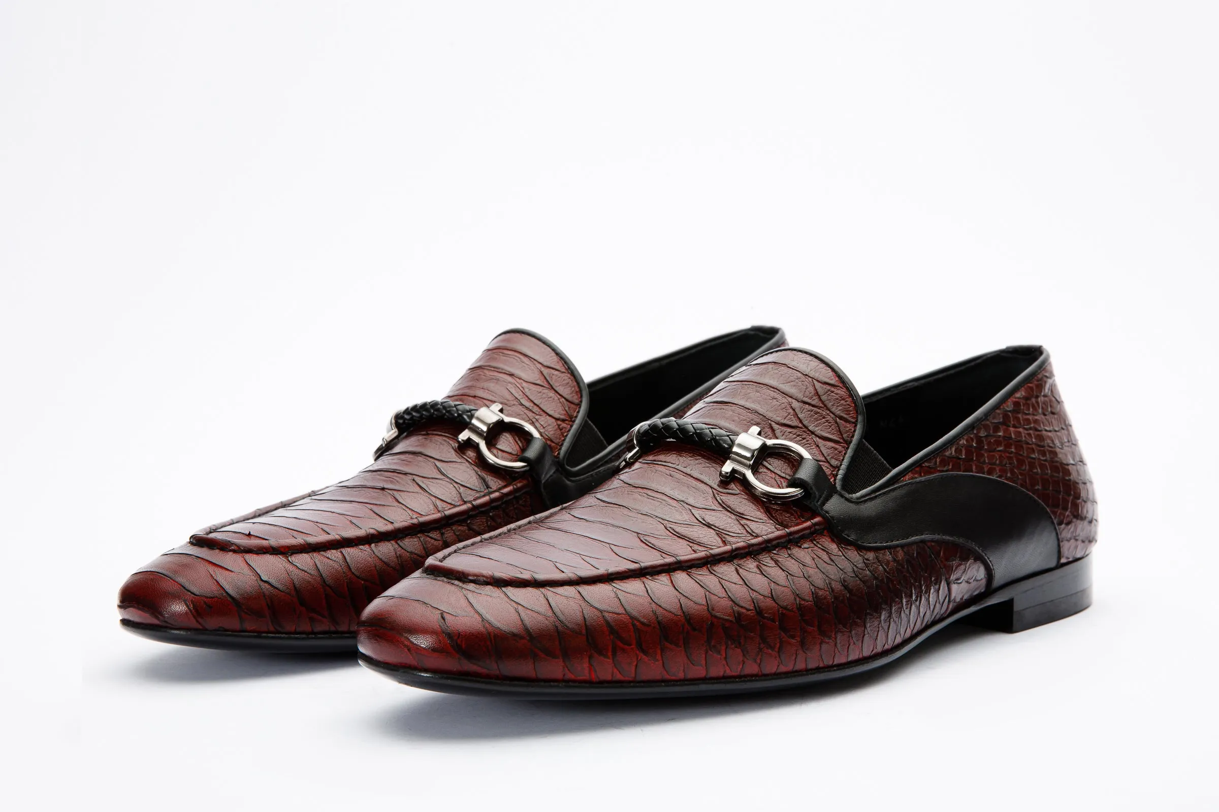 The Milano Burgundy Shoe Bit Loafer Men Shoe Final Sale! Wine Tasting