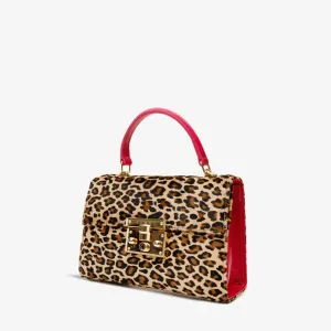 The Olbia Leopard Leather Handbag Bespoke Pick