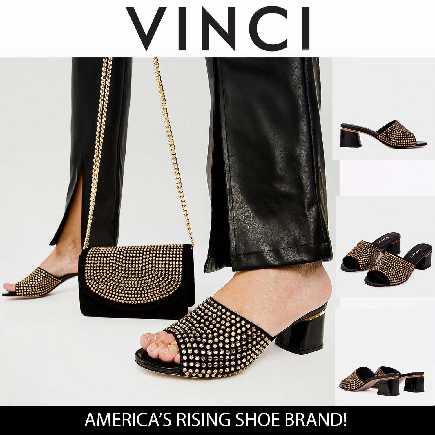 The Ailano Gold Glitter Leather Women Sandal Functional Fit Running Comfort