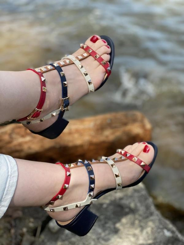 Mule Style Support Comfort The Nejapa Multicolor Multi Strap Leather Women Sandal