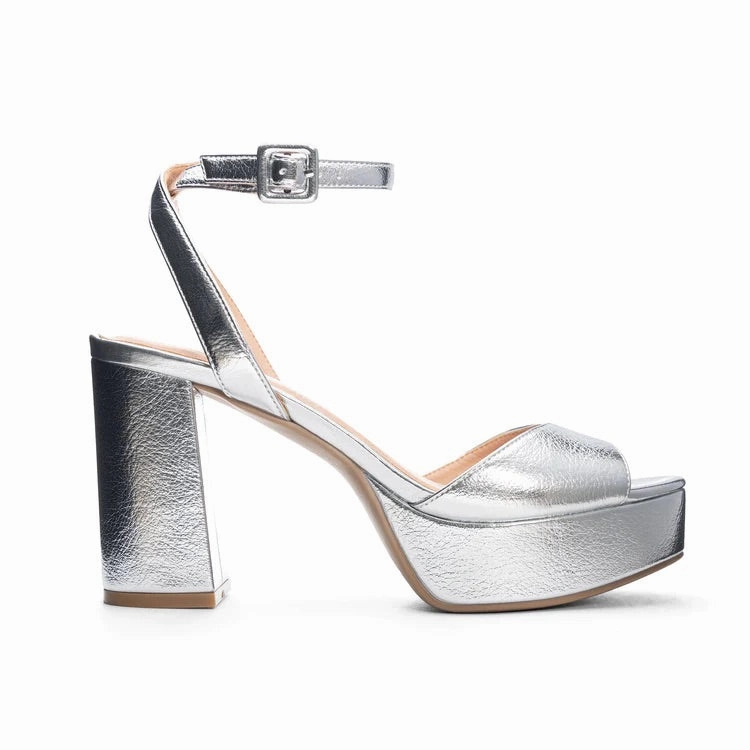 Theresa in Silver Hyper Elastic Foam Pump