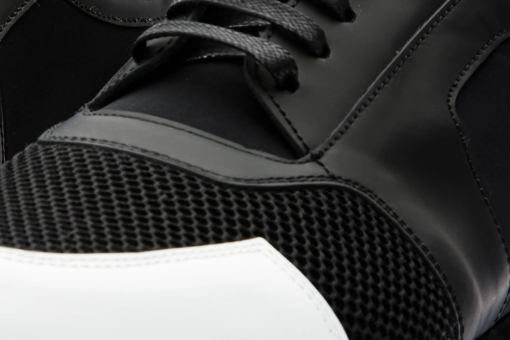 Park Ready The Jenner Black Leather Men Sneaker Final Sale!
