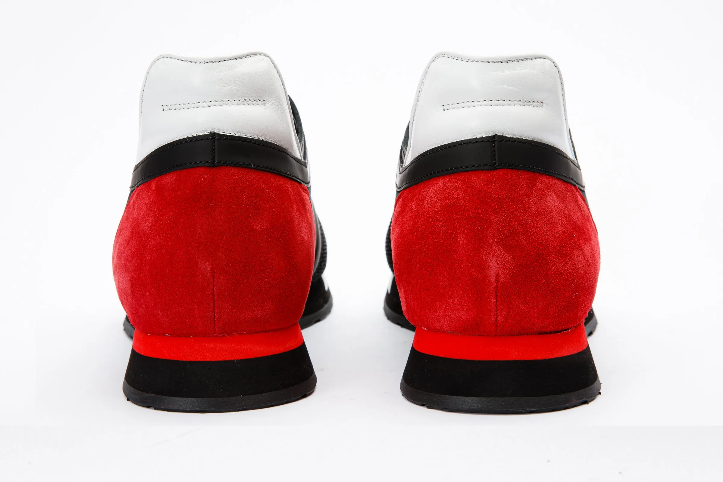 Compact Design The Jenner Black Leather Men Sneaker Final Sale!