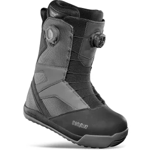 ThirtyTwo STW Double Boa Snowboard Boots 2025 - Black/Charcoal