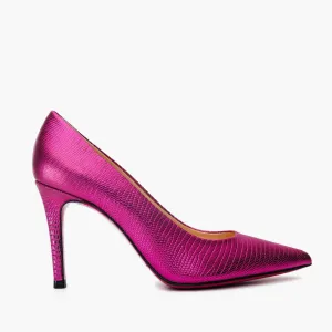 Pack Guard The Maple Fuchsia Leather Pump Fuchsia Sole Women Shoe