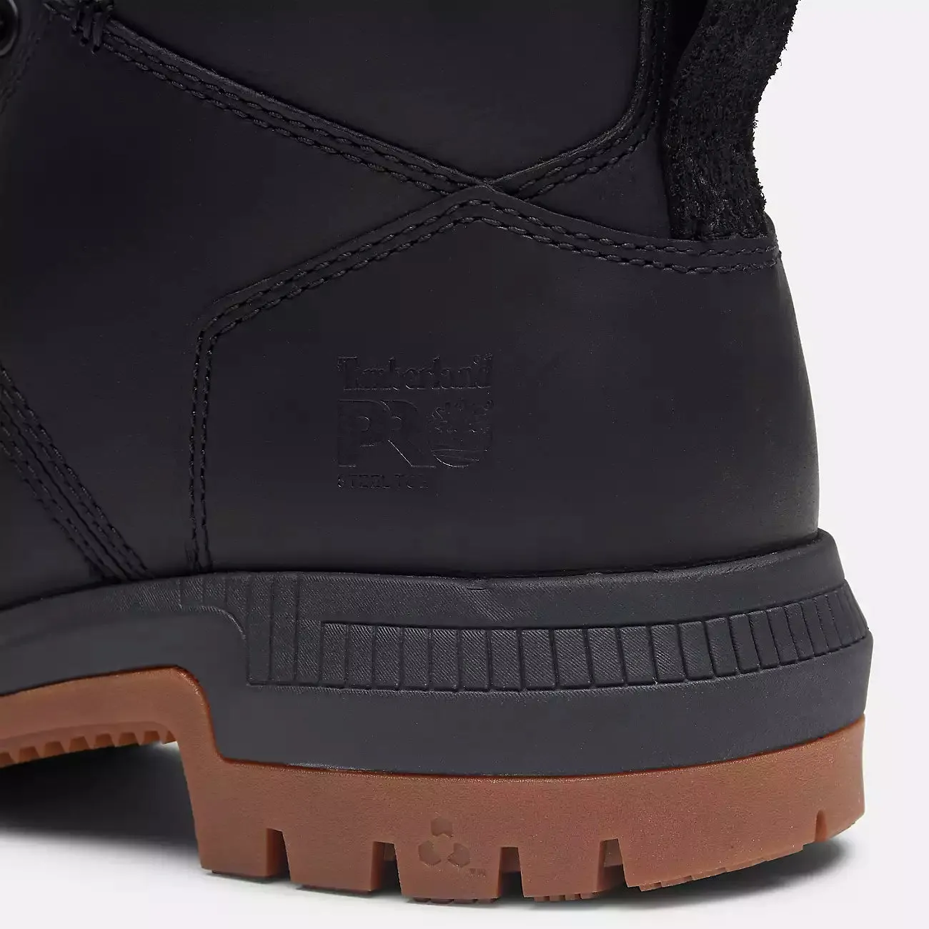 Timberland Pro Men's Montauk 6" Steel Toe Work Boot-Black- TB0A66D3EMW1