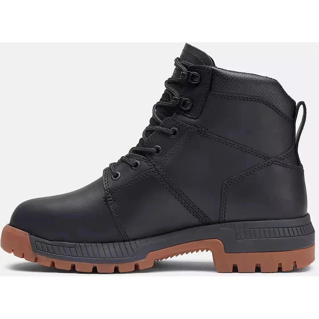 Timberland Pro Men's Montauk 6" Steel Toe Work Boot-Black- TB0A66D3EMW1