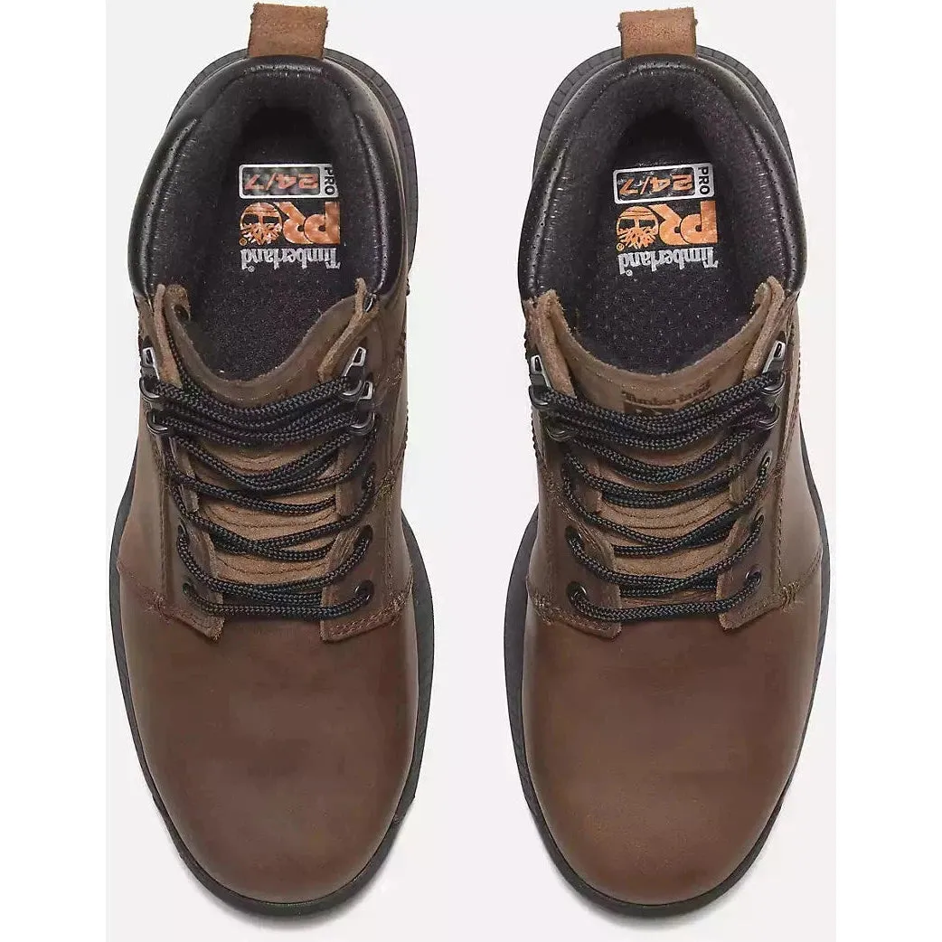 Timberland Pro Men's Montauk 6" Steel Toe Work Boot Brown- TB0A66D3EM4