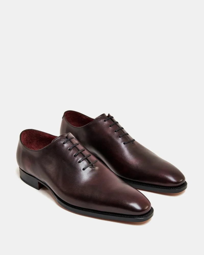 Wind Proof Museum Oxblood Wholecut Oxford Dress Shoe