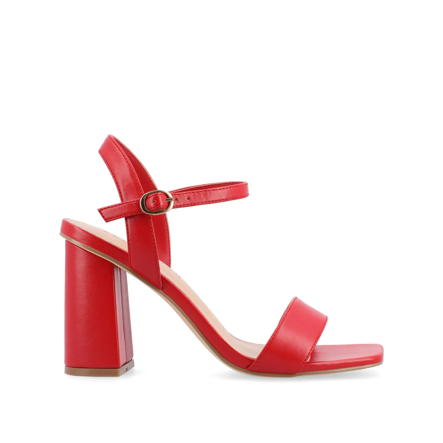 TIVONA STRAPPY BLOCK HEELS IN STATEMENT Versatile Look
