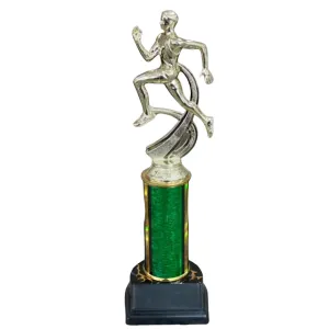 Track/Cross Country Trophy - Colored Column
