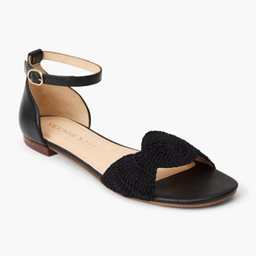 Soft Insole Laurin Crochet Ankle Strap Sandal