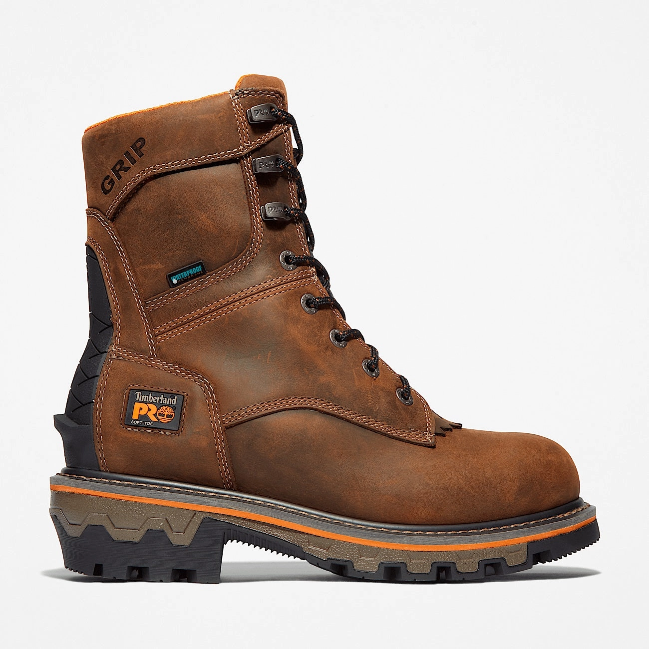 Men's Boondock HD Logger Waterproof Work Boot foldability - level