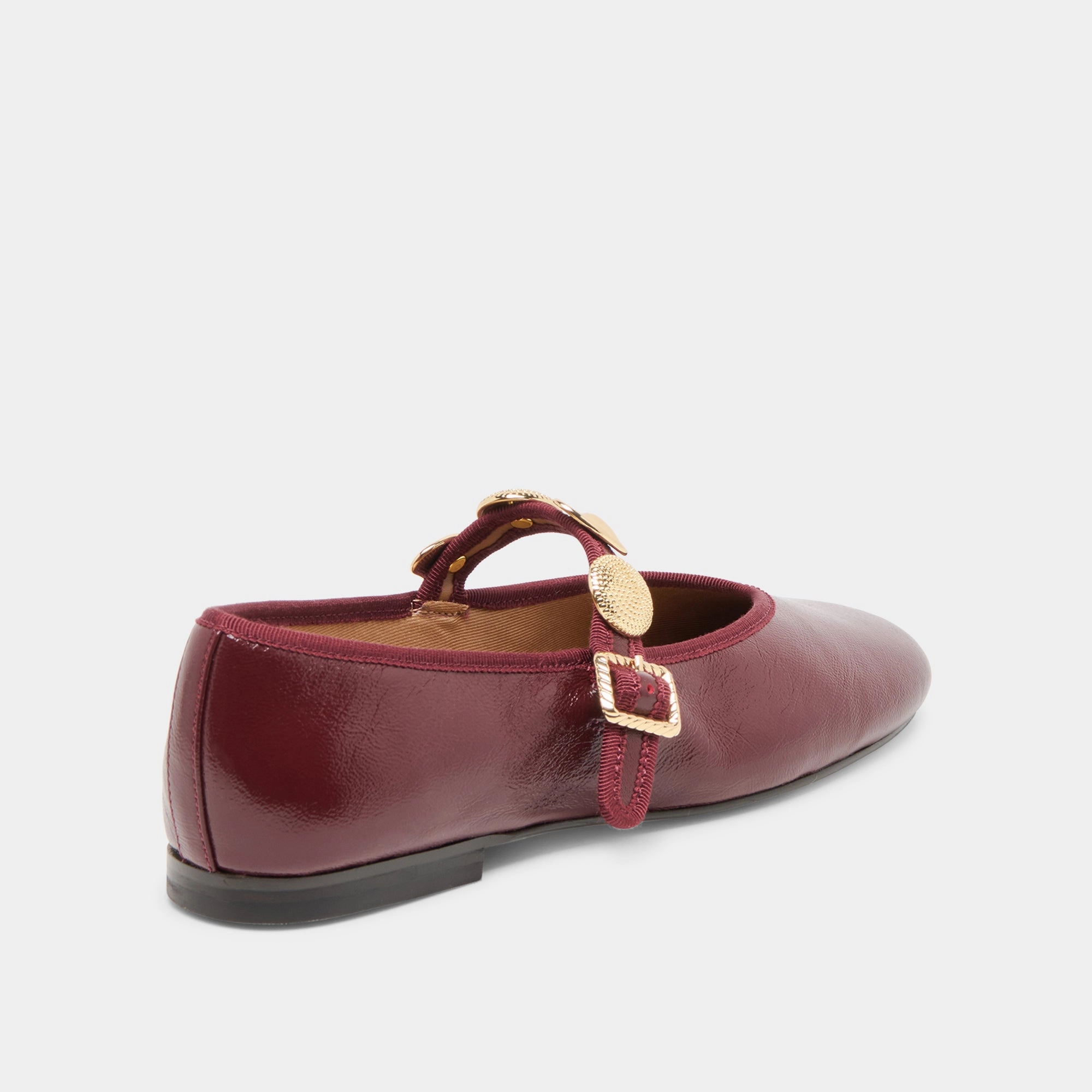 RELAN BALLET FLATS OXBLOOD LEATHER Desk Day