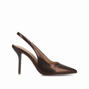 ELENNEY SLINGBACK STILETTO HEELS IN STATEMENT IN WIDE Shock Absorption Technology