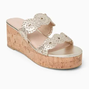 Laurin Leather Mid Wedge Power Walk Power Glam