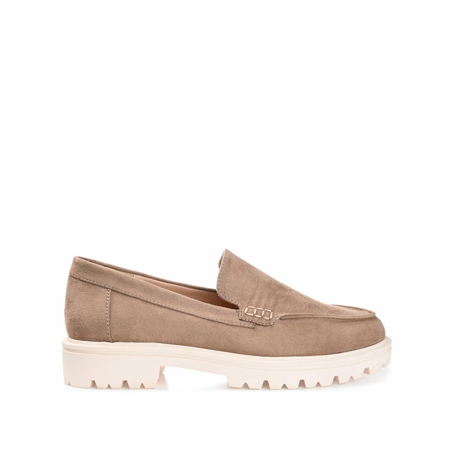 Comfort Padding Life Step ERIKA LOAFER FLATS IN FAUX SUEDE