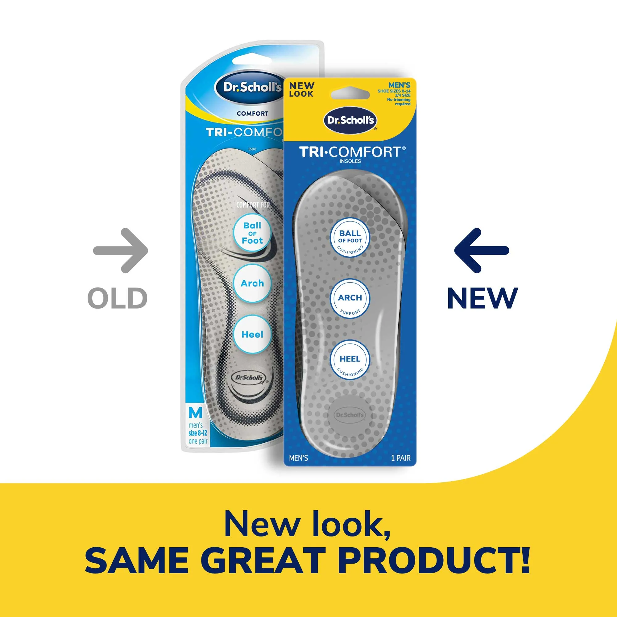 Tri-Comfort® Insoles (3 Pack)