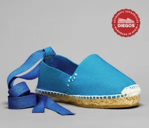 Turquoise espadrilles