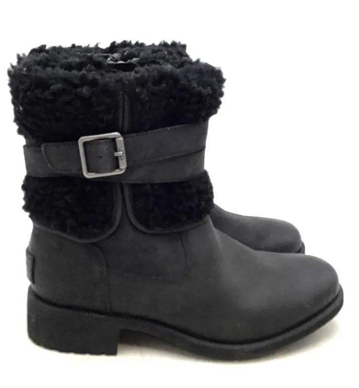 UGG Women's Blayre Boot 3 1095153 Black Snow Boots - Size 6