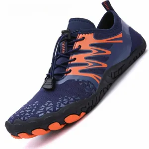 Unisex Cross-Trainer Barefoot Minimalist Shoes - Zero Drop Sole, Wide Toe Box Aqua Shoes for Swim, Beach, and Surf