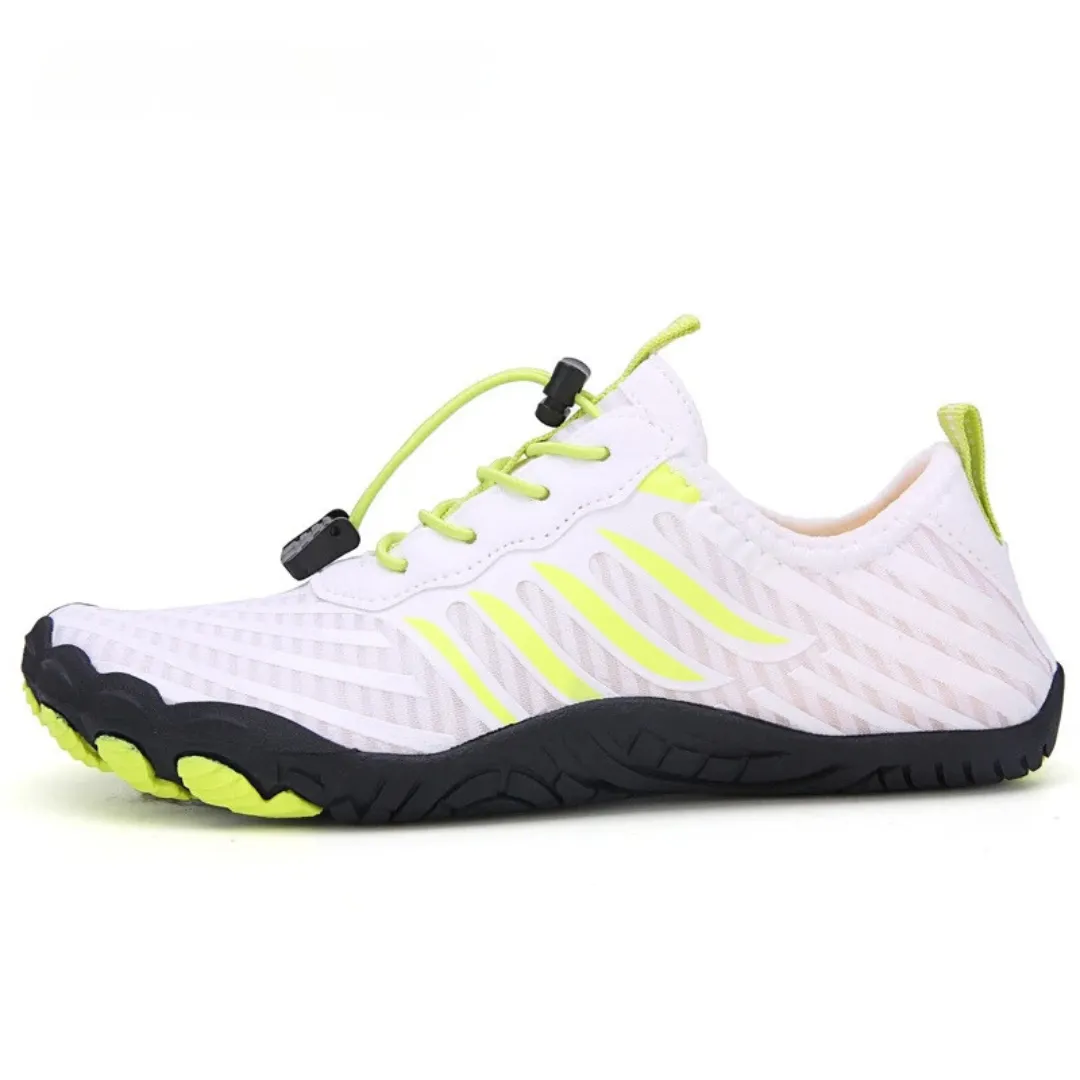 Unisex Cross-Trainer Barefoot Minimalist Shoes - Zero Drop Sole, Wide Toe Box Aqua Shoes for Swim, Beach, and Surf