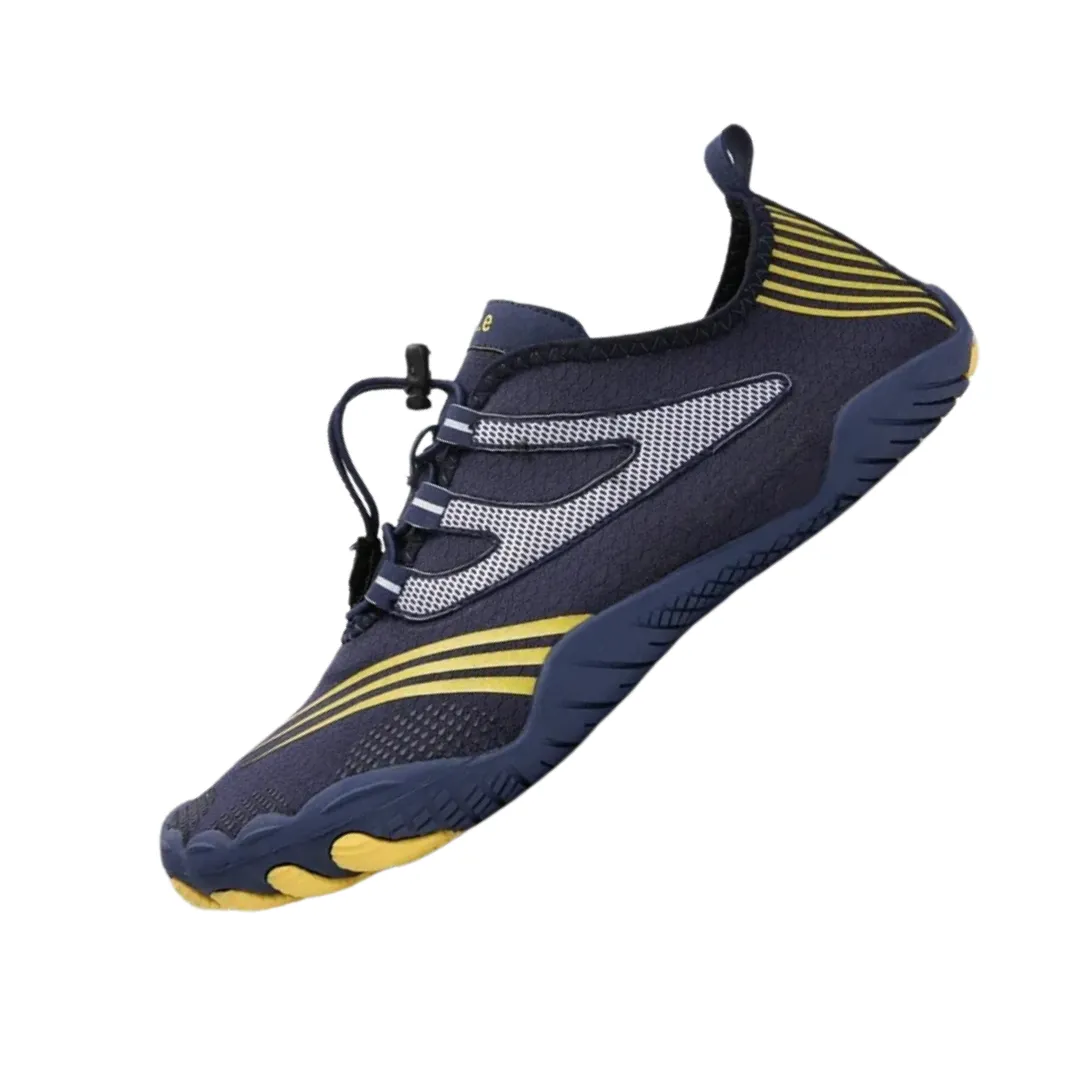 Unisex Cross-Trainer Barefoot Minimalist Shoes - Zero Drop Sole, Wide Toe Box Aqua Shoes for Swim, Beach, and Surf