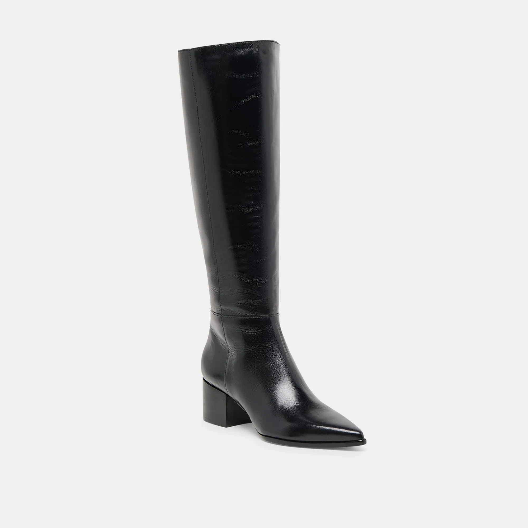 Slim Profile Bold Life KIRSON BOOTS BLACK LEATHER