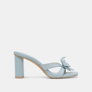 Modern Muse NIKIL HEELS LIGHT BLUE LEATHER