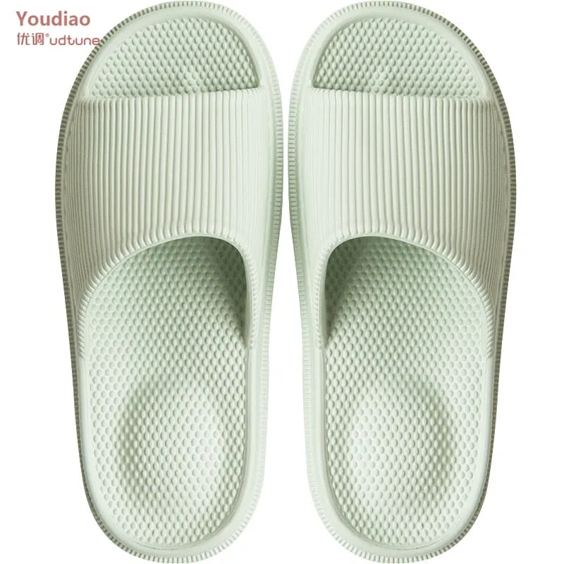 UTUNE Non-slip Massage Slippers Women Waterproof Sandals Slides Bathroom