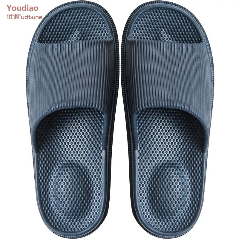 UTUNE Non-slip Massage Slippers Women Waterproof Sandals Slides Bathroom