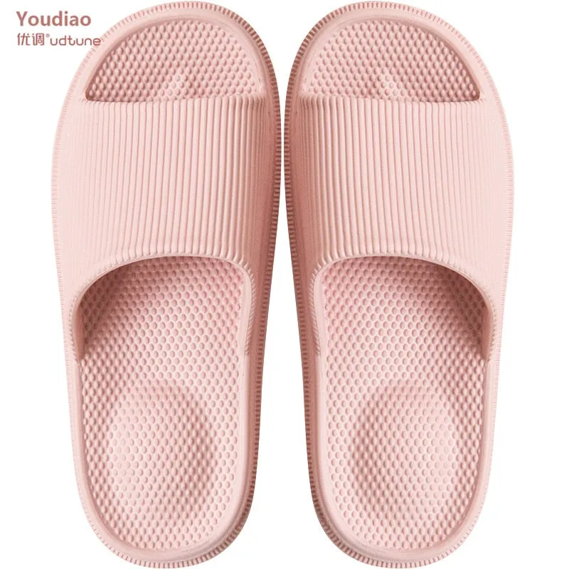 UTUNE Non-slip Massage Slippers Women Waterproof Sandals Slides Bathroom
