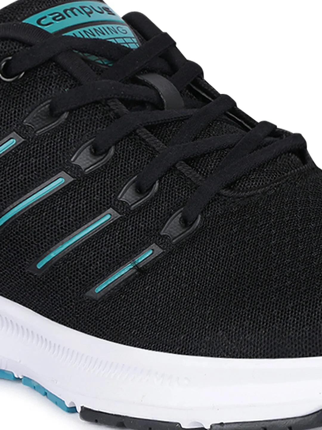 VACUM Black Men's Running Shoes