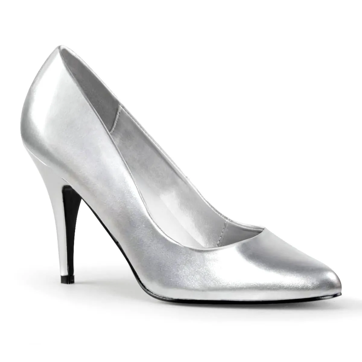 VANITY-420 Silver Pumps High Heel