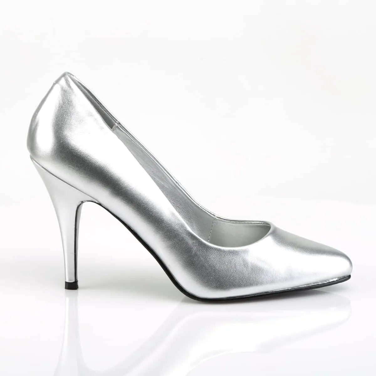 VANITY-420 Silver Pumps High Heel