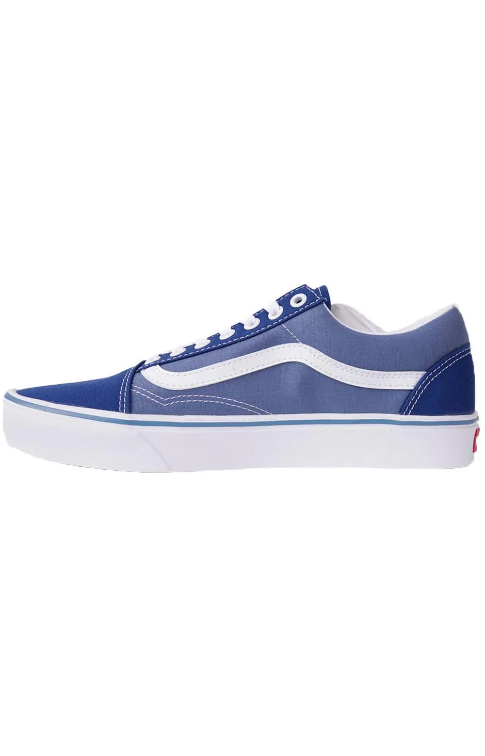 Vans Comfycush Classic Old Skool Skate Shoes Men’s True Blue Canvas