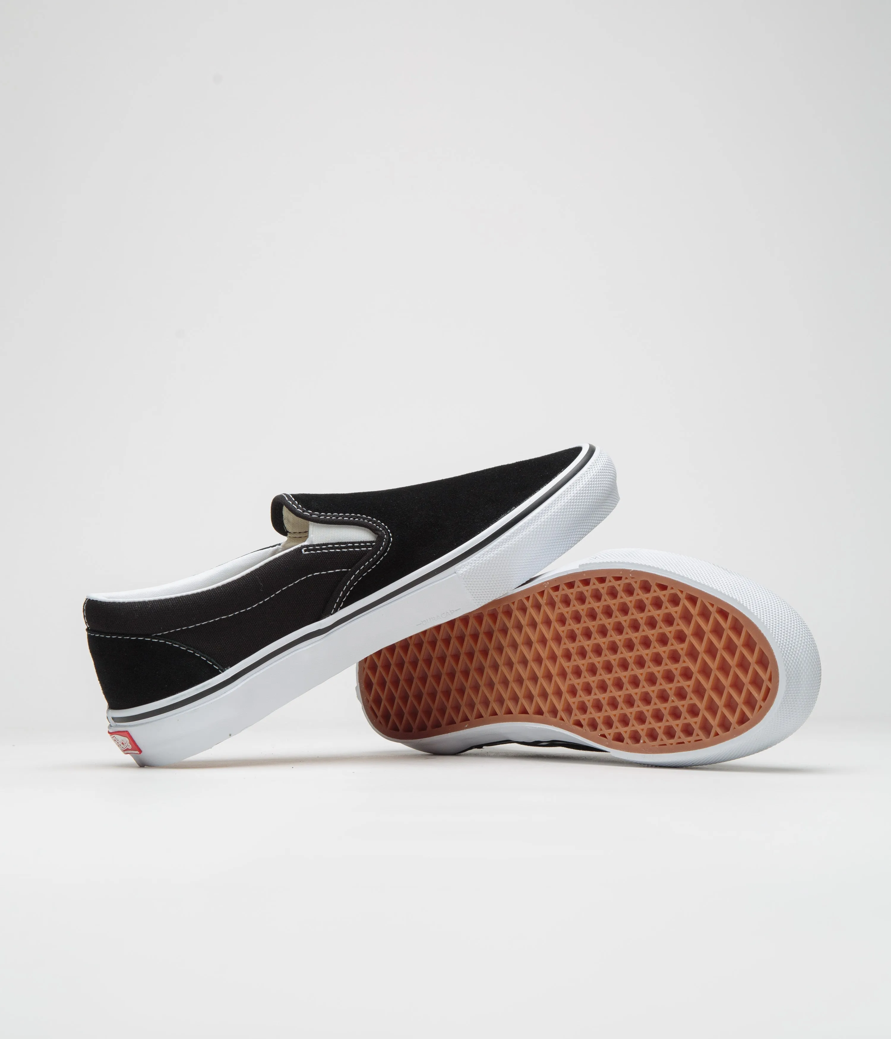 Vans Skate Slip-On Shoes - Black / White