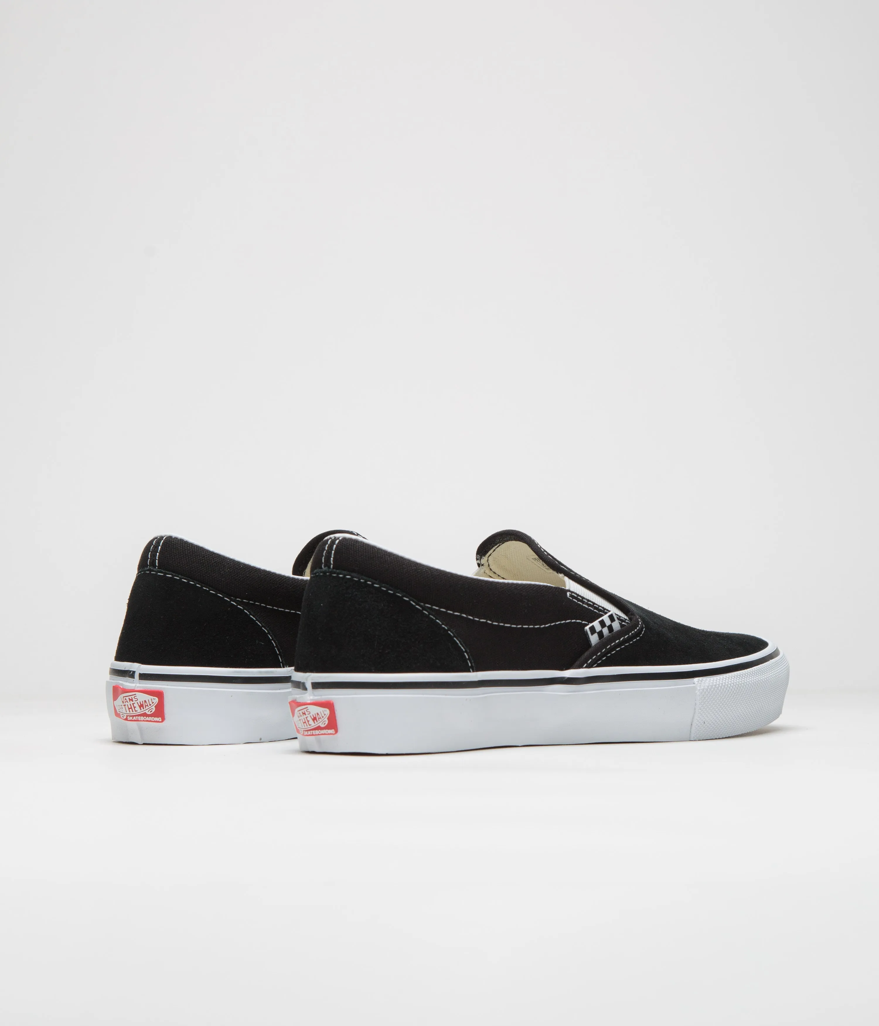 Vans Skate Slip-On Shoes - Black / White