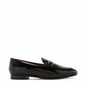 Vend?me Fleur black calfskin patent leather loafers Old Bridge